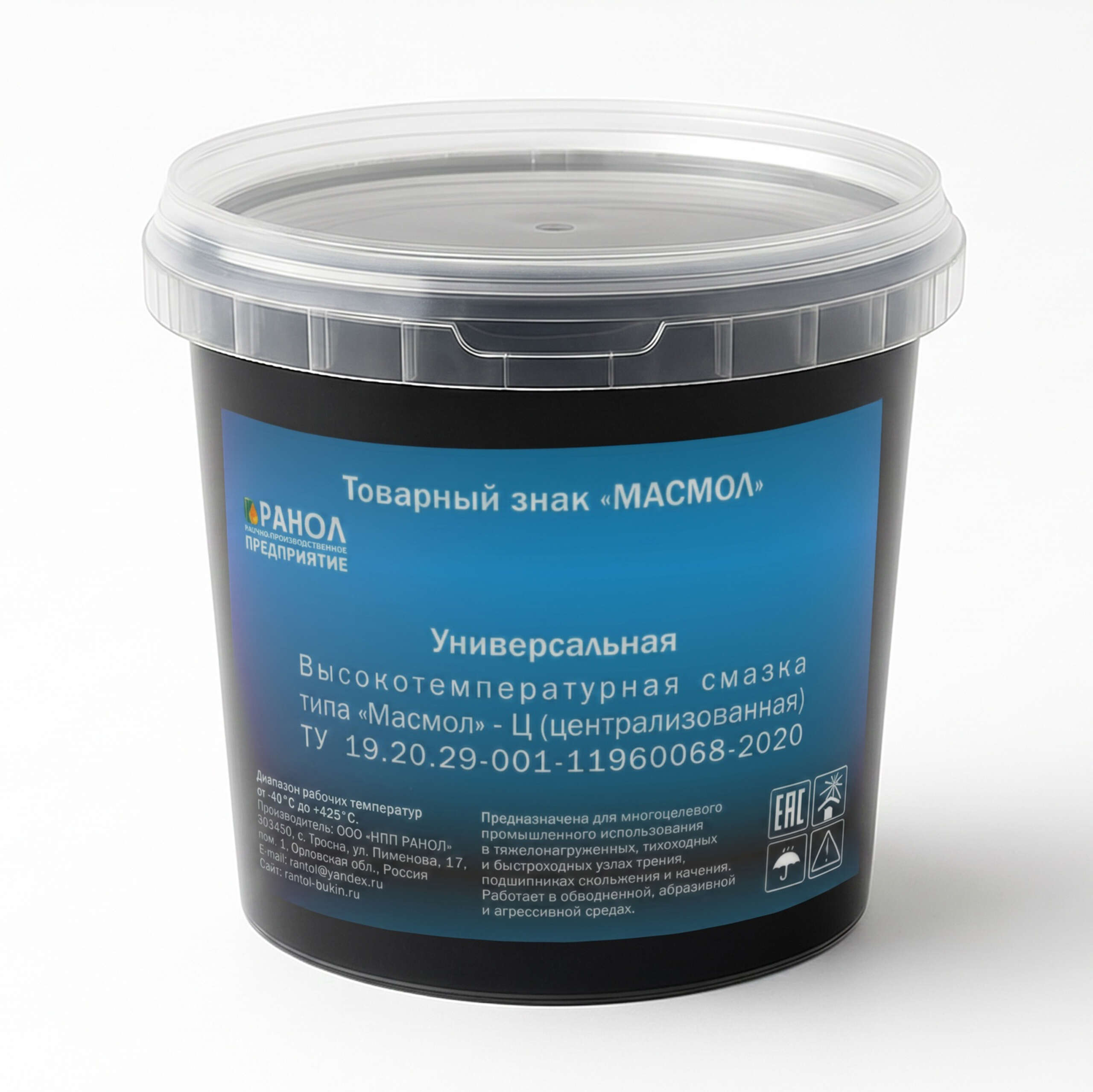Централизованная смазка Масмол-Ц 2кг синтетика